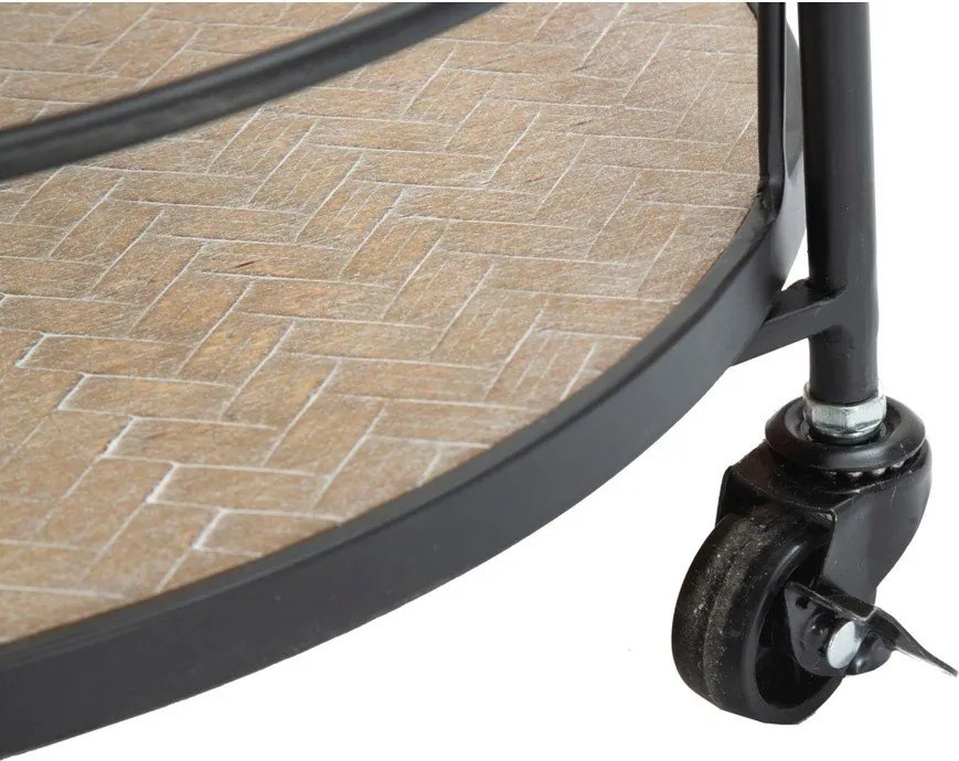 Măsuță de servire cu roți din metal 41,5x40 cm Arex – Mauro Ferretti