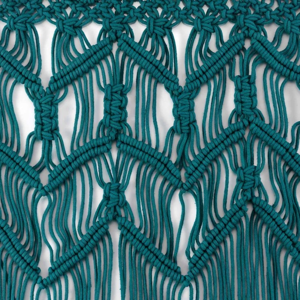 Draperie albastră 90x200 cm cu prindere la ușă Macarena – douceur d'intérieur