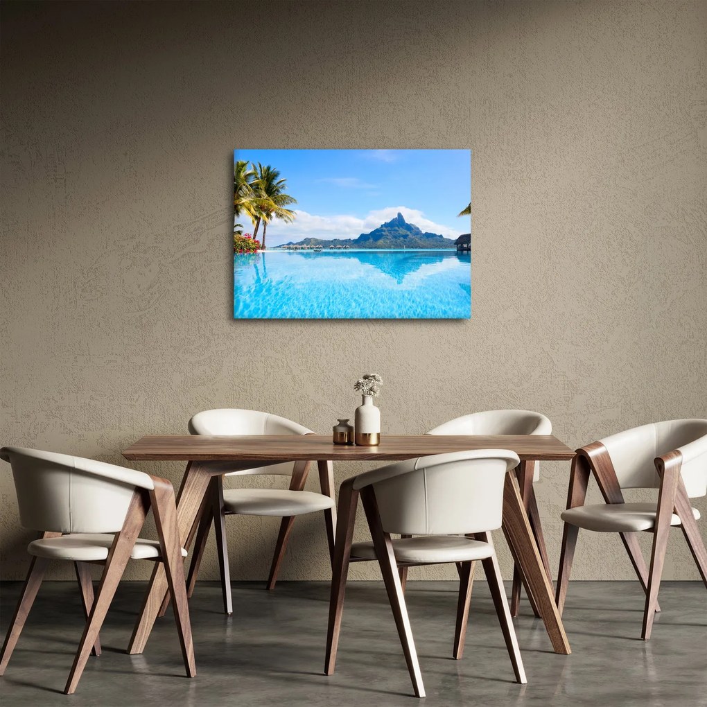Tablou - Bora-Bora, Polinezia Franceză (70x50 cm)