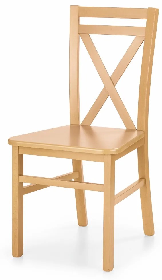 Scaun lemn + MDF Dariusz2 miere - H 90 cm