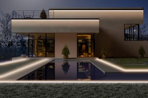 Osram - bandă LED de exterior FLEX COB 5m LED/24W/230V IP44