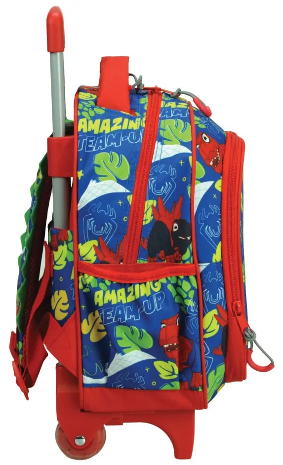 Omul Păianjen Spidey Dino-Webs rucsac grădiniță rulant, geantă 30 cm