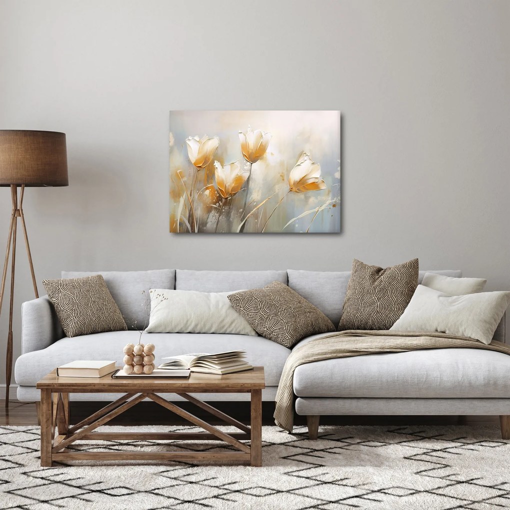 Tablou - Pictura de lalele (70x50 cm)