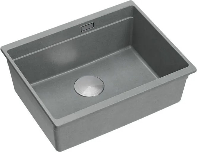 Chiuveta din granit Logan 100 gri metalic