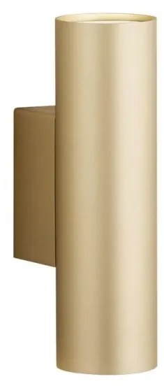 Aplica de perete cu lumina ambientala design modern Mitos plus auriu