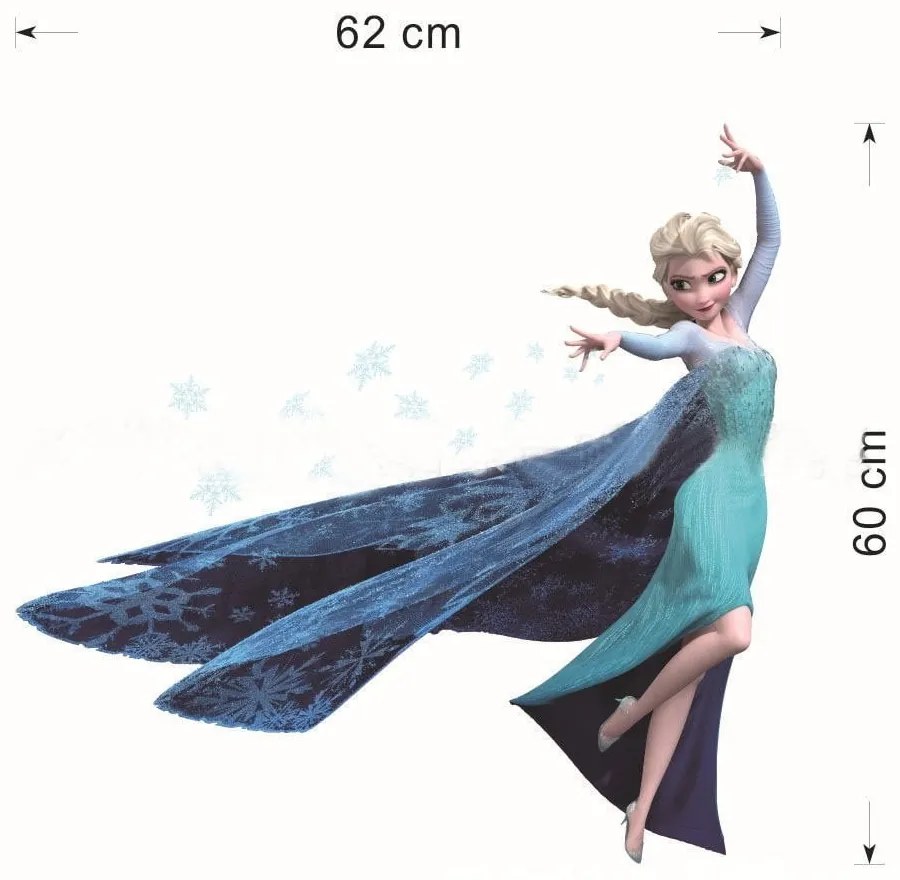 Autocolant Fanastick Queen And Snowflakes