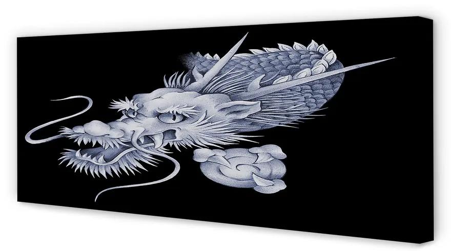 Tablouri canvas dragon cap japonez