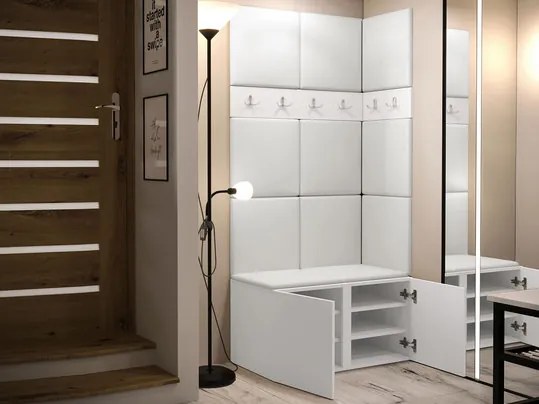 Mobilier hol Tovenaz I (Alb + albastru) . 1104757