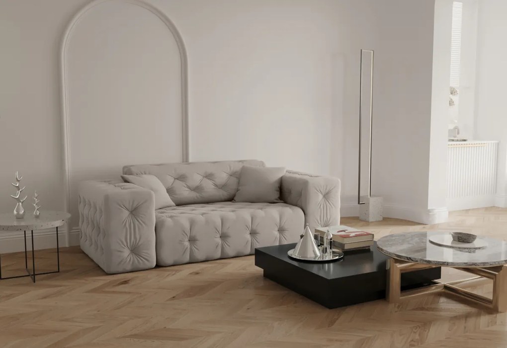 Supermobel Canapea MODEST, 186x73x88, opera cream