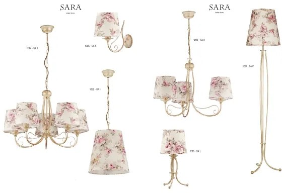 JUPITER 1282-SA1 - Lampa suspendata SARA 1xE27/60W