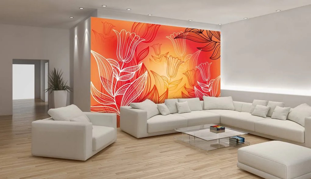 Fototapet - Flori (152,5x104 cm)