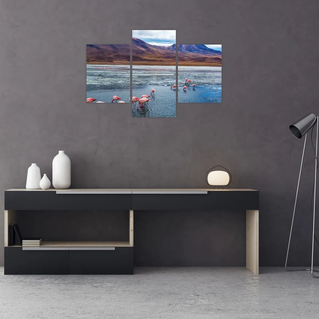 Tablou - Flamingo (90x60 cm)