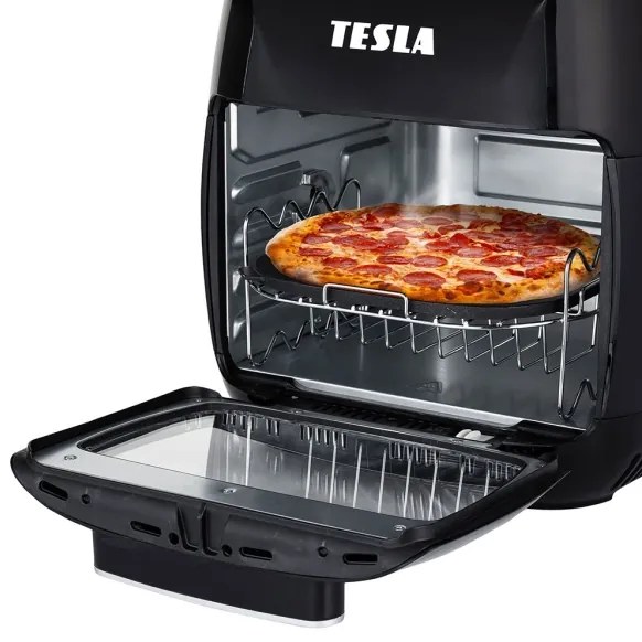 Friteuză cu aer cald digitală multifuncțională TESLA Electronics AirCook 11 l 2000W/230V