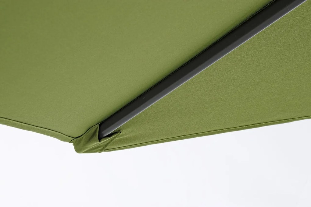 Umbrela pentru gradina / terasa cu functie de inclinare, Kalife, Bizzotto, Ø 270 cm, stalp Ø 36 / 38 mm, verde