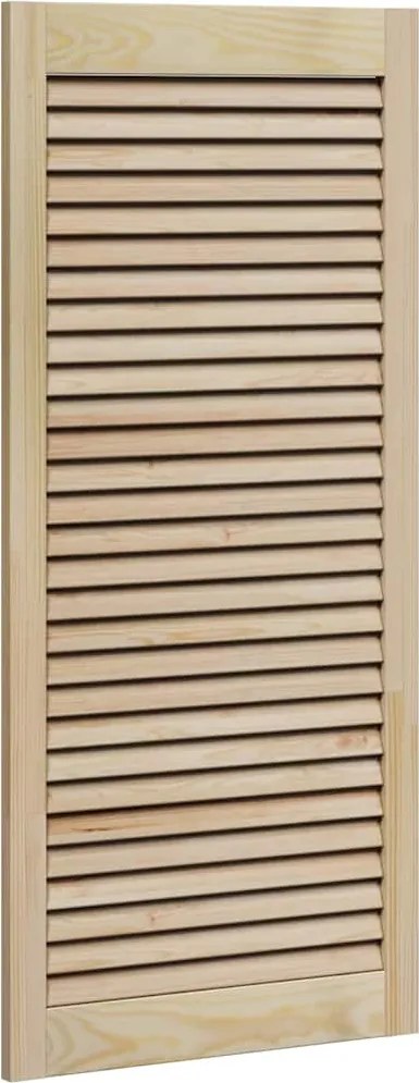 vidaXL Ușă de Dulap natural 49,5 x 2,1 x 110 cm Lemn de pin masiv