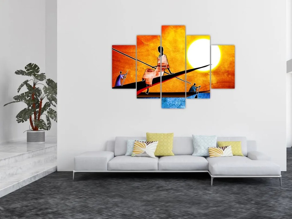 Tablou picturii epochale străveche (150x105 cm)