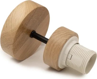 Brilagi - Lustră aplicată PARTY 1xE27/60W/230V, stejar