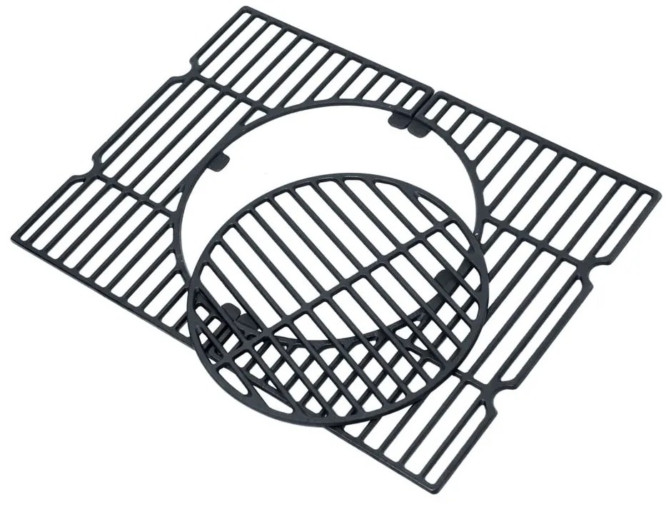 Grătar pe cărbuni cu grill din fontă Cattara Royal