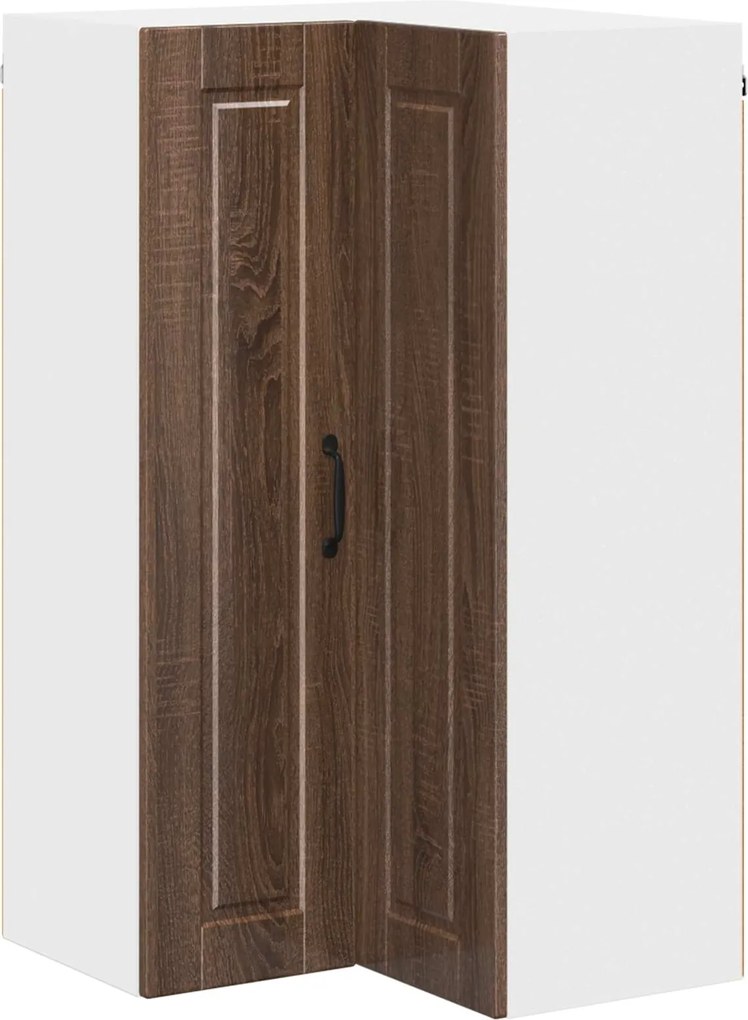 vidaXL Dulap de bucătărie Stejar închis 57 x 57 x 100 cm Lemn compozit