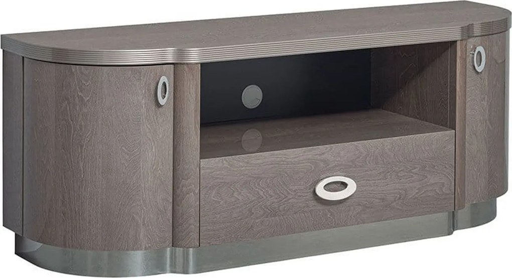 Comodă TV lemn masiv Serenity, 160 × 48 × 62 cm