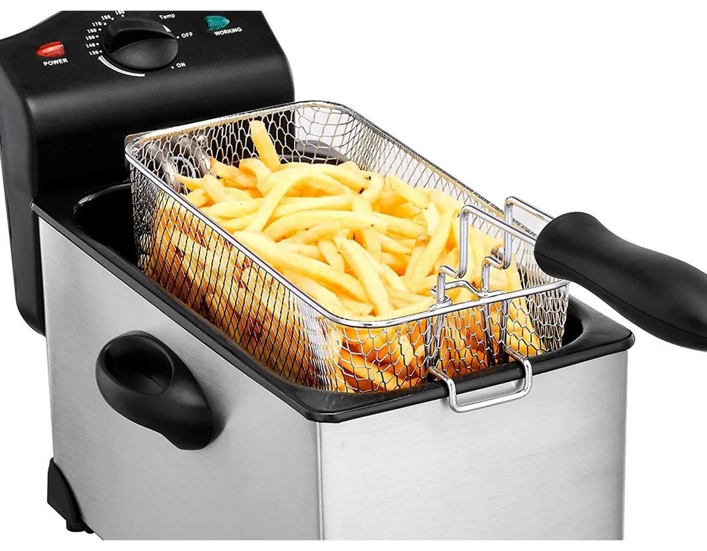 Beper BC353 friteuză din oțel inoxidabil 3,5 l