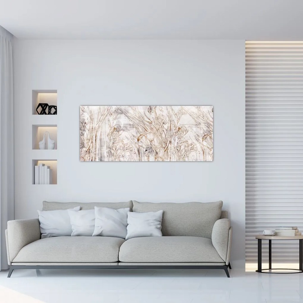 Tablou - Iris (120x50 cm)