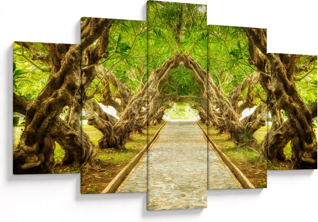 Tablou - Tunel viu din plumeria (150x105 cm)
