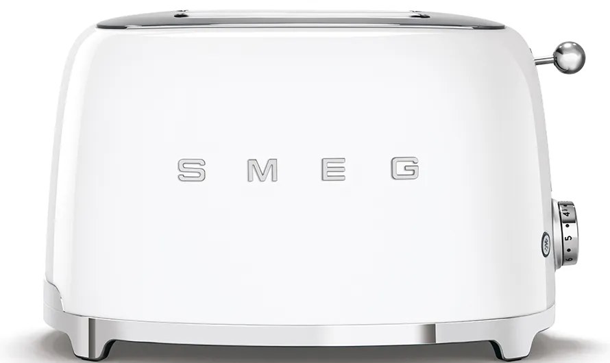 Toaster alb 50's Retro Style P2, 950W - SMEG