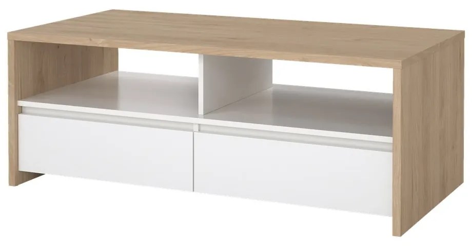 Măsuță de cafea albă-în culoare naturală 60x120 cm Next – Tvilum