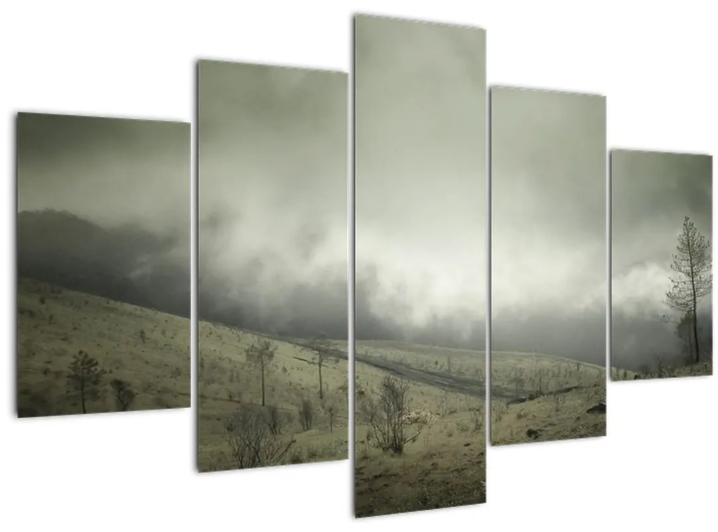 Tablou - Peisaj înainte de furtună (150x105 cm)