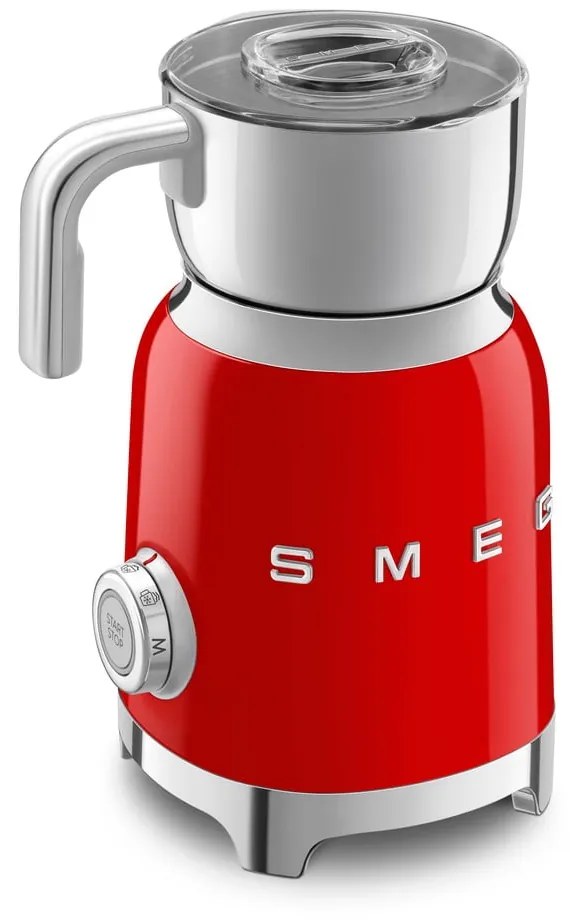 Aparat electric pentru spumă de lapte roșu Retro Style – SMEG