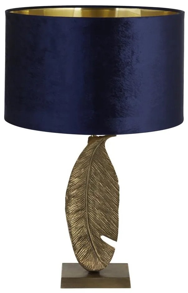 Veioza/Lampa de masa design lux elegant Belle alama/navy