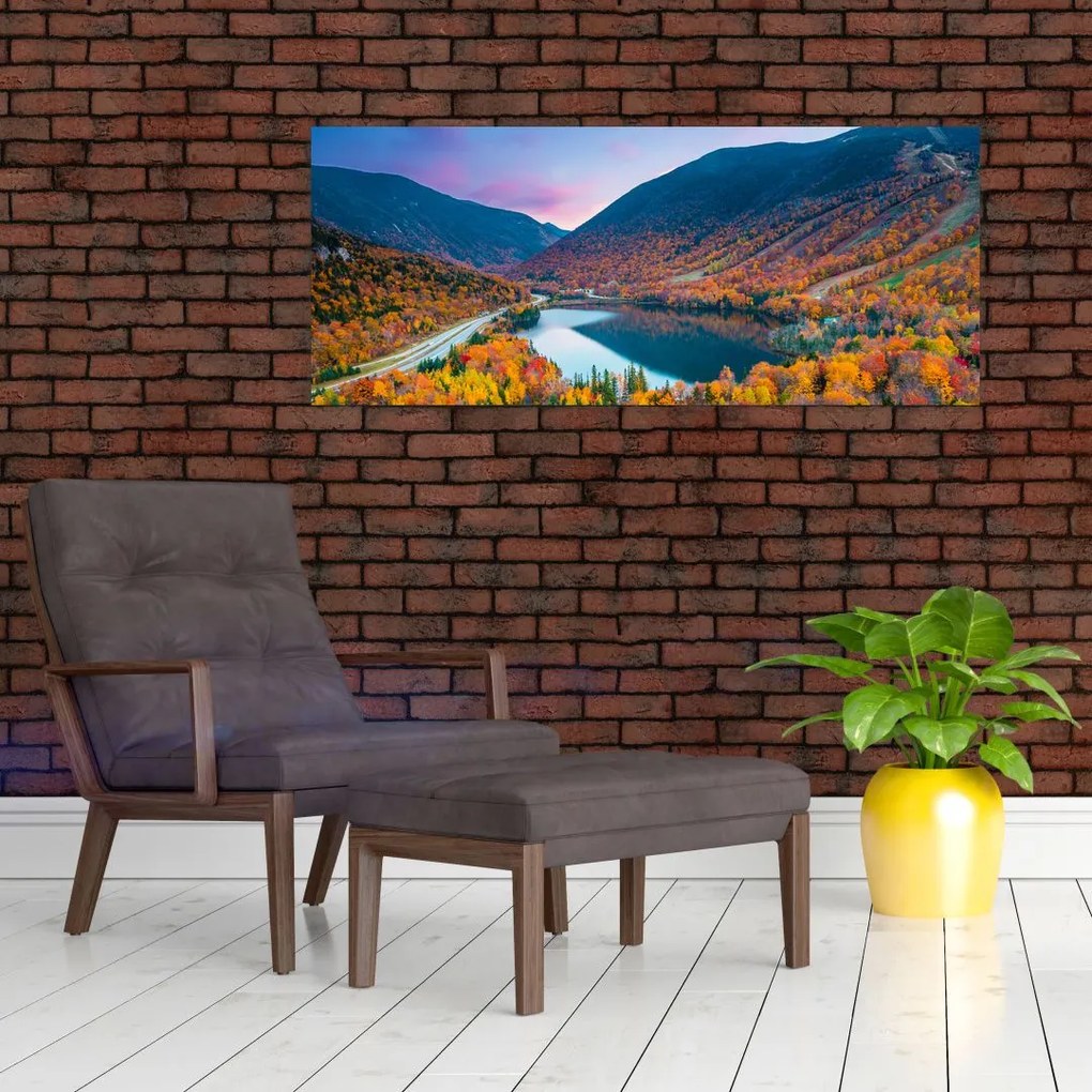 Tablou - White Mountain, New Hampshire, USA (120x50 cm)