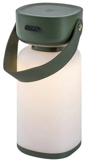 Lampă LED tactilă reîncărcabilă dimabilă de masă de exterior Rabalux 77144 FUNES LED/3W/5V IP44 verde