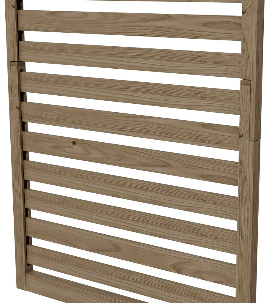 Outsunny Lot de 2 suporturi pentru plante interioare, port plante interioare cu rafturi și plasă 60 x 18 x 170 cm, lemn natural | Aosom Romania