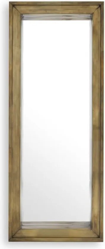 Oglinda decorativa design LUX din otel finisaj alama vintage Magenta 200x80cm 113613 HZ