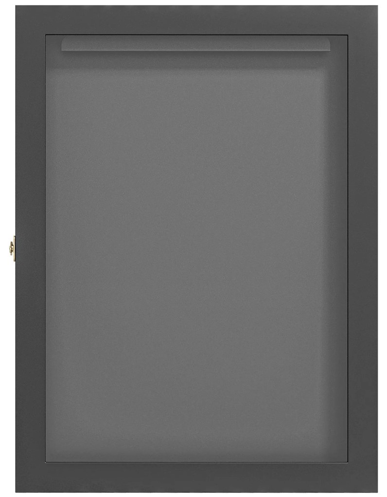 HOMCOM Frame box T-frame cadru pentru tricou ușă acril căptușeală internă fetru 71 x 6,5 x 89 cm negru | Aosom Romania