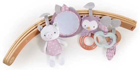 Pătură de joacă pentru bebeluși CALLA roz Ingenuity