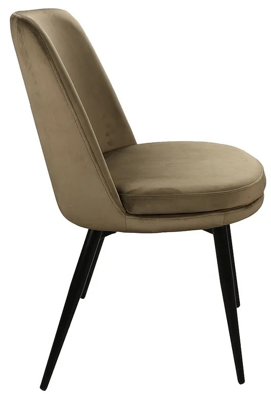 Scaun de bucaterie Kayla Velvet, măsline
