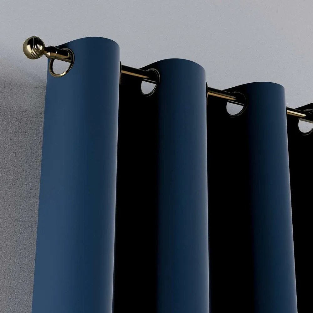 Draperie albastră 260x130 cm Posh Velvet - Yellow Tipi