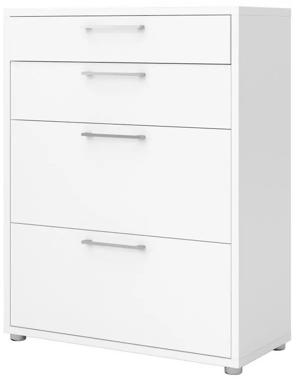 Dulap Modulo 89 x 40 x 113 cm, sertare, alb