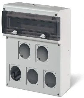 Tablou aplicat 14 module cu loc pentru 5 prize IP66 632.5500-000 SCAME