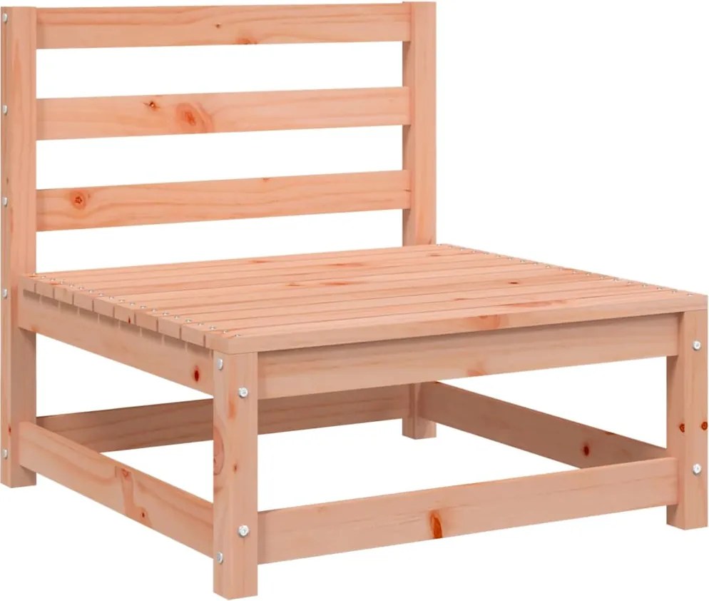 vidaXL Canapea de colț de grădină, 70x70x67 cm, lemn masiv douglas