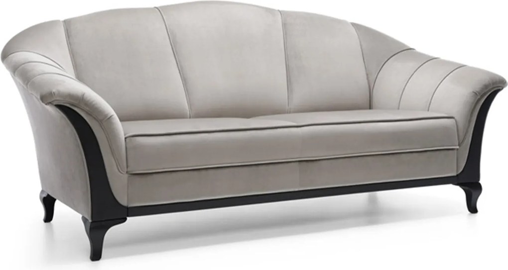 Canapea lemn masiv Leona II, 190 × 92 × 98 cm