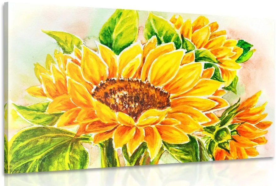 Tablou floarea soarelui