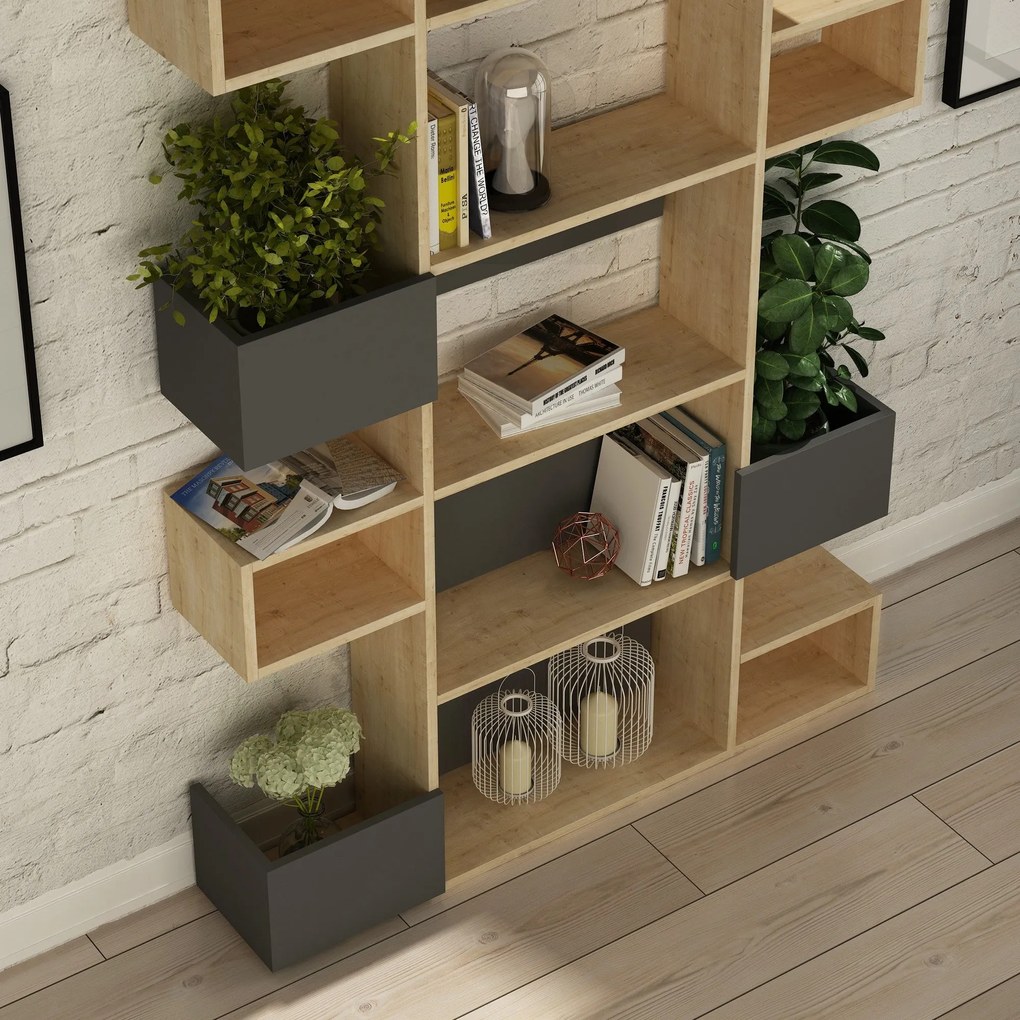 Raft Niho - Oak, Anthracite