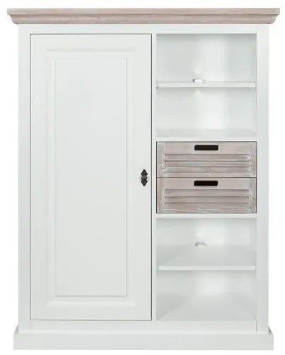 Set Living Cortina Alb Si Miere, 320 Cm