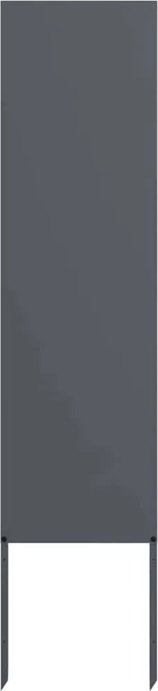 vidaXL Ecran de intimitate pentru grădină Antracit 32 x 140 cm