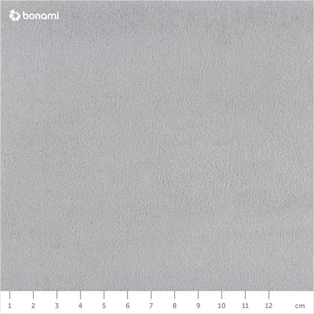 Pat matrimonial 140x200 cm gri deschis tapițat cu spațiu de depozitare cu somieră Juniper – Mazzini Beds