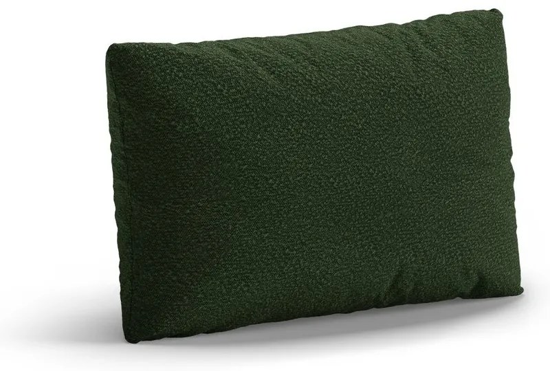 Pernă pentru canapea verde cu tapițerie din țesătură bouclé Poppy – Micadoni
